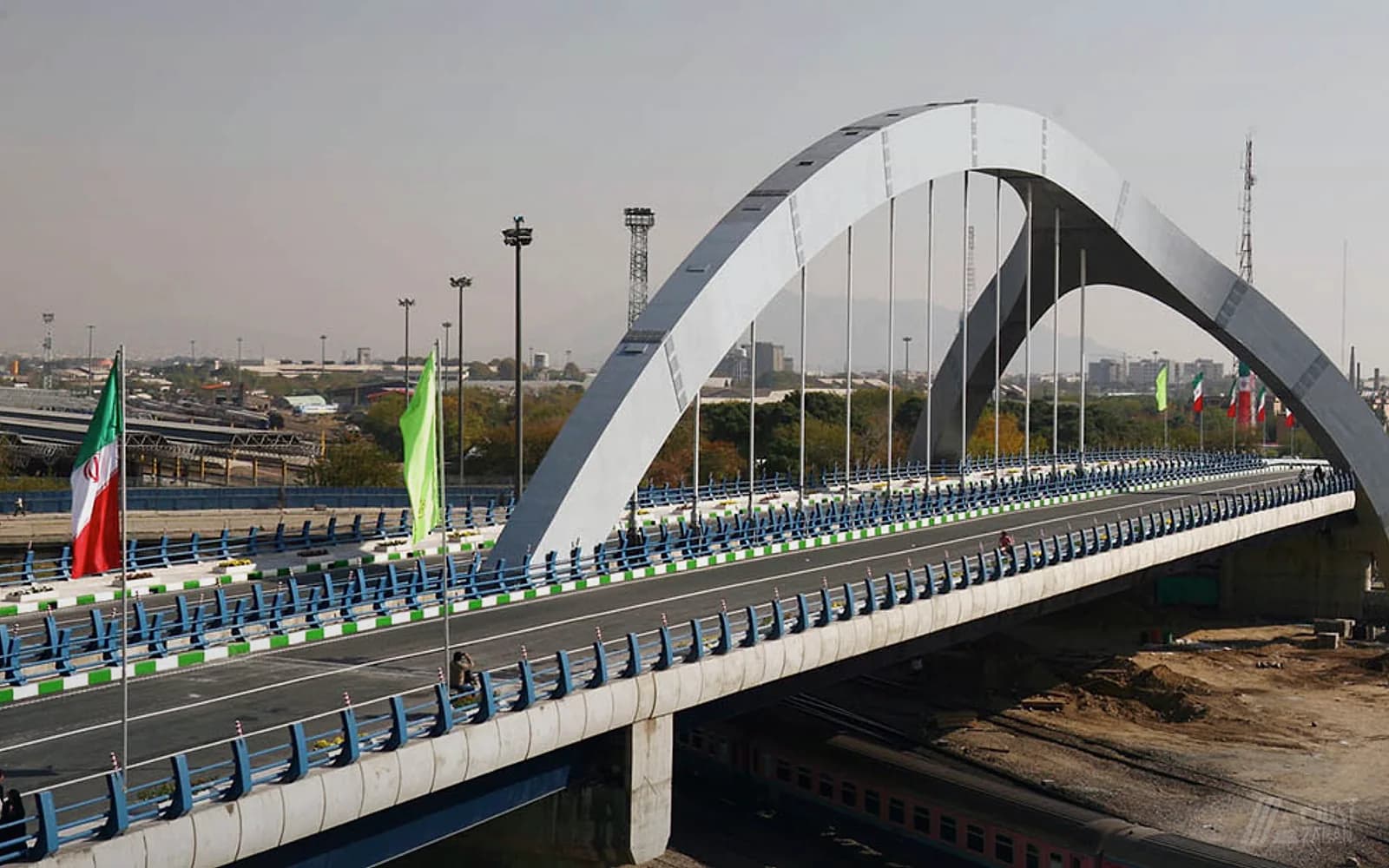Javadiyeh Cable–Arch Bridge