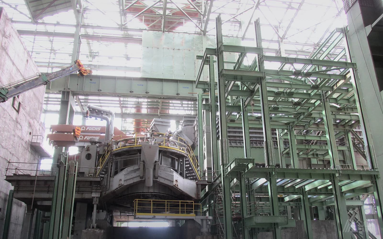 EAF and EF Structures at Bardsir Steel Plant