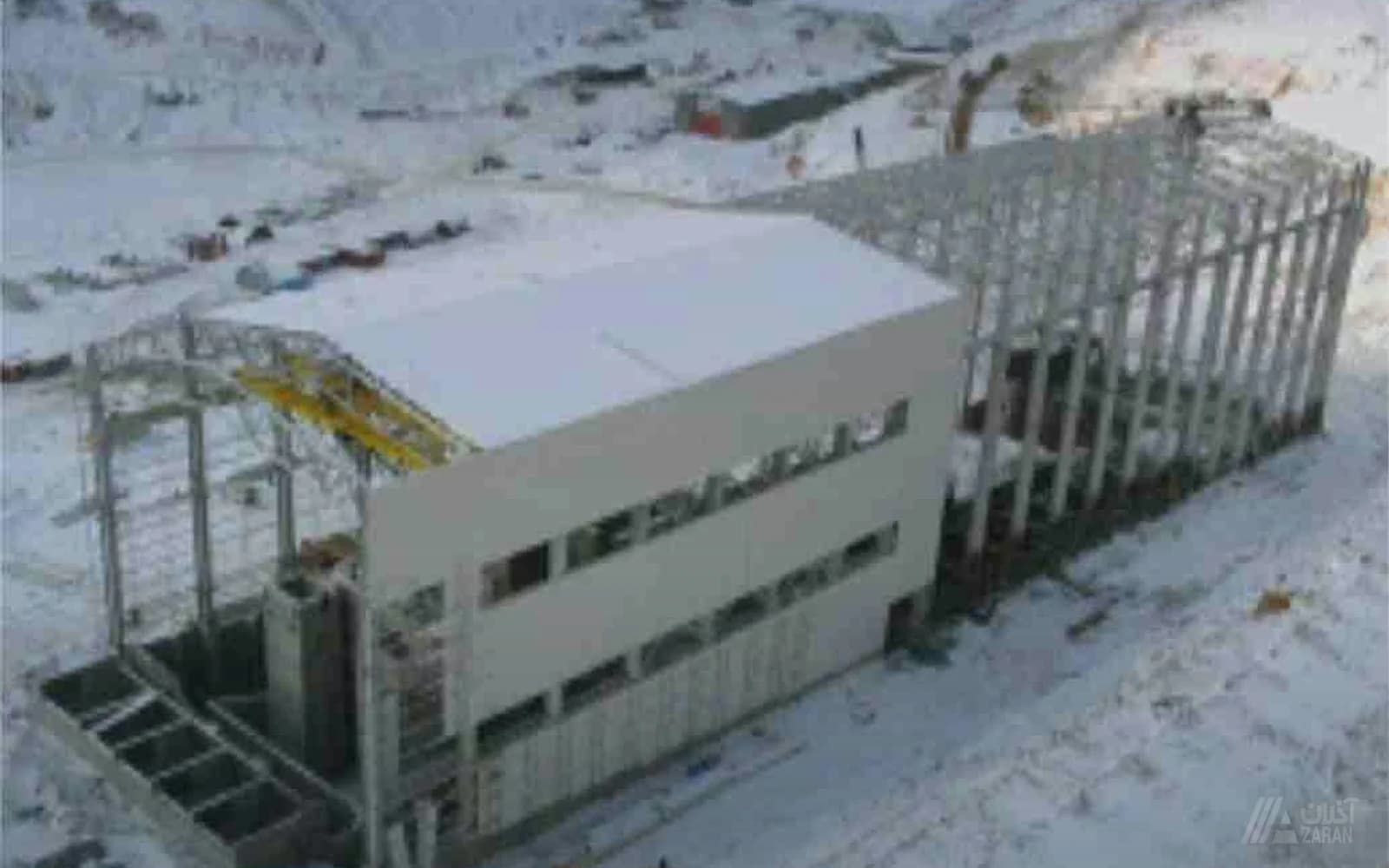 Sungun Copper Concentration Hall and Equipment Structures